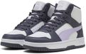 PUMA Rebound Slam Mid Jr Hoge Sneakers Unisex Kinderen Inky Depths-Light Lavender-PUMA White