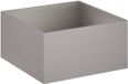 vidaXL Plantenbak 2 st Roestkleurig 60 x 60 x 40 cm weervast staal