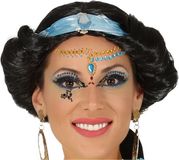Fiestas Guirca Gezicht stickers - Egyptische/Oosterse prinses