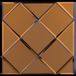 BES LED Zelfklevende Mozaïek Tegel - Afimera Copper Glass Mat - Koper Mat - 300x300x4mm