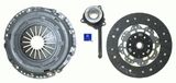 SACHS Kit d'embrayage 3000 990 232 - 240mm - Convient pour Volkswagen Golf 4, Bora, Seat Leon, Audi TT 8N, A3 8L, Ford Galaxy, New Beetle, Alhambra, Sharan, Toledo, Skoda Octavia