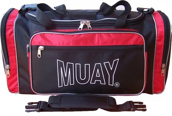 Muay Sporttas rood/zwart