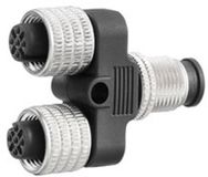 Weidmüller 1783410000 Répartiteur et adaptateur capteur/actionneur M12 Nombre de pôles (capteurs) : 5 Adaptateur, forme Y 1 pièce(s)