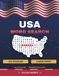 USA Word Search: Large-Print Puzzles for Adults & Seniors