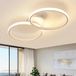 Comely Plafonnier LED, 36W 4050LM Rond Design Plafondlamp voor Slaapkamer, LED Plafondlamp voor Keuken Slaapkamer Gang, 3000K Warm Wit Licht, 54CM
