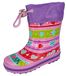 BECK Regenlaarzen 'Joy' groen / lila / rosa / rood