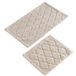 Badmatset 2-delig beige