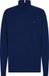 Tommy Hilfiger Hommes Pulls & Cardigans Pima Org Ctn Cashmere Roll Neck - Bleu Foncé - Taille L
