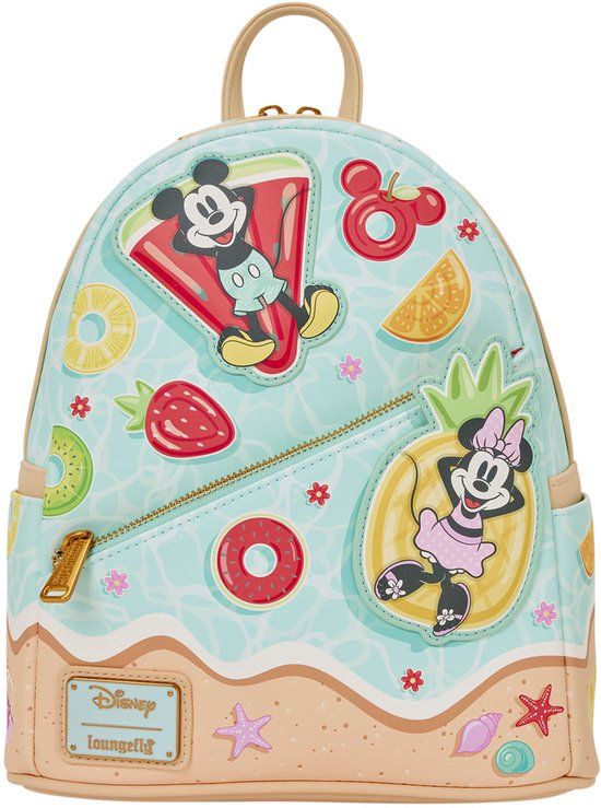 Loungefly Disney Mickey & Minnie Beach Fun Backpack