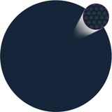 vidaXL Zwembadfolie solar drijvend 455 cm PE zwart en blauw