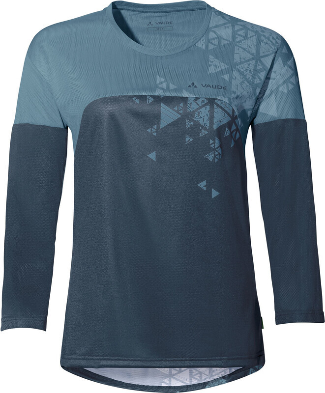 Vaude Moab V LS T-Shirt Women, blauw