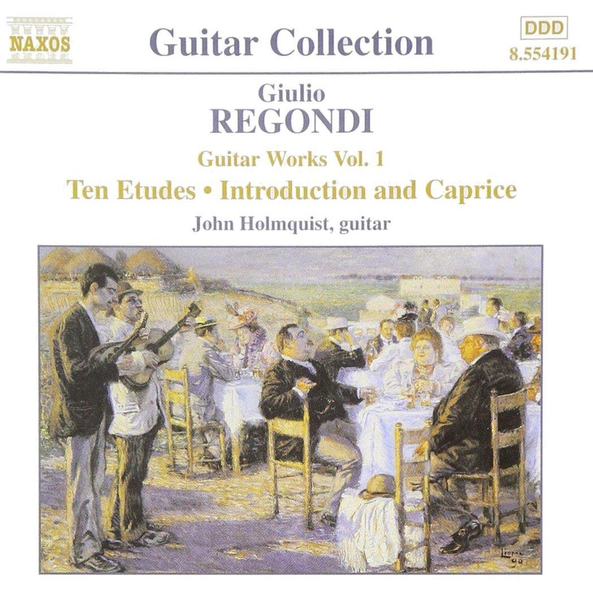OUTHERE Regondi Giulio: Le Opere per Chitarra (Integrale) Vol 1 - CD