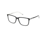 Skechers Bril met sterkte voor heren, optioneel met zonnebriltint of blauwlichtfilter, vierkant, gemaakt van acetaat, model: SE3386 (inclusief brillenkoker)