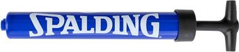 Spalding Single Action Ballenpomp Blauw/Zwart/Multikleurig