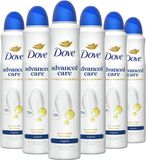 Dove Advanced Care Anti-Transpirant Deodorant Spray - Original - 6 x 200 ml