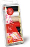Gutermann Creativ Allesnaaigaren - Set van 7 spoelen van 100 m, 100% polyester, hand- en machinaal naaien, universeel, diverse kleuren