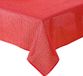 Tapis de table pour table de jardin - Antidérapant et résistant aux intempéries - 160 cm - Rouge