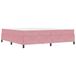 vidaXL Bedframe - Roze - 200 x 200 cm - Stof