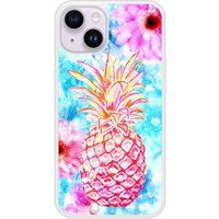 iPhone 14 Ananas Bedrukt Siliconen Hoesje