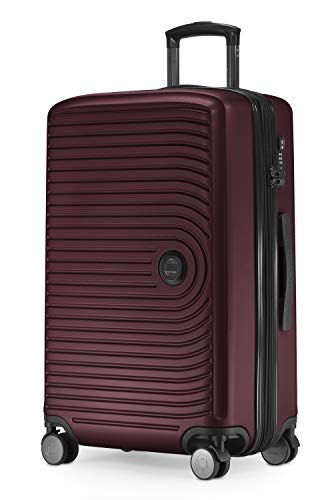HAUPTSTADTKOFFER Mitte hard shell Koffer Trolley, Ingecheckte bagage uitbreidbaar, TSA, 68 cm, 88 L, Bourgondië