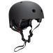 HangUp Casque de skate réglable (48-52 - Noir)