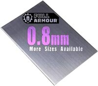 Vierkante plaat zacht staal 0,8 mm - 3 mm dik (0,8 mm x 150 mm x 150 mm)