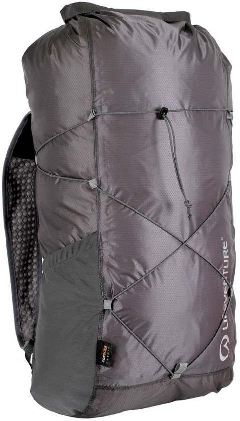 LifeVenture Packable Rugzak 22L Opvouwbaar - Grijs