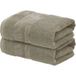 LIVARNO® Lot de 2 serviettes de toilette en éponge, 50 x 100 cm (Vert)