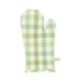Gant de cuisine, coton, vert