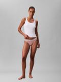 Calvin Klein Culotte de bikini pour femme Uni Coton Noir XS