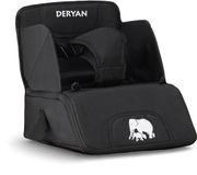 Deryan Booster Stoelverhoger V2 - Inclusief bevestigingsriem - Zwart