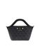 GUESS sac à main sac bandoulière Lindsey Mini Tote Coal Logo gris foncé