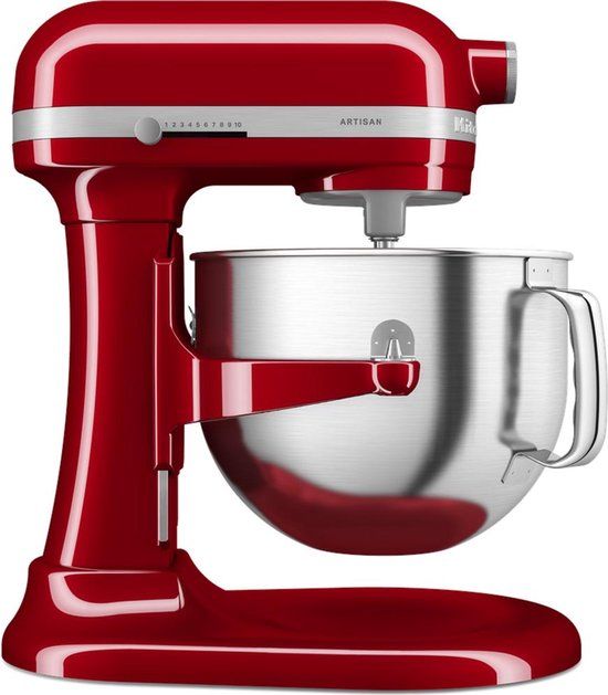 KitchenAid Artisan Standmixer - 6.6L - Keizerrood