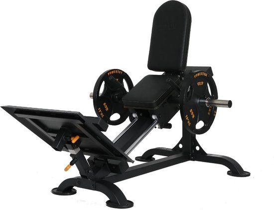 Powertec P-CLS Leg Sled - Beentrainer - Zwart