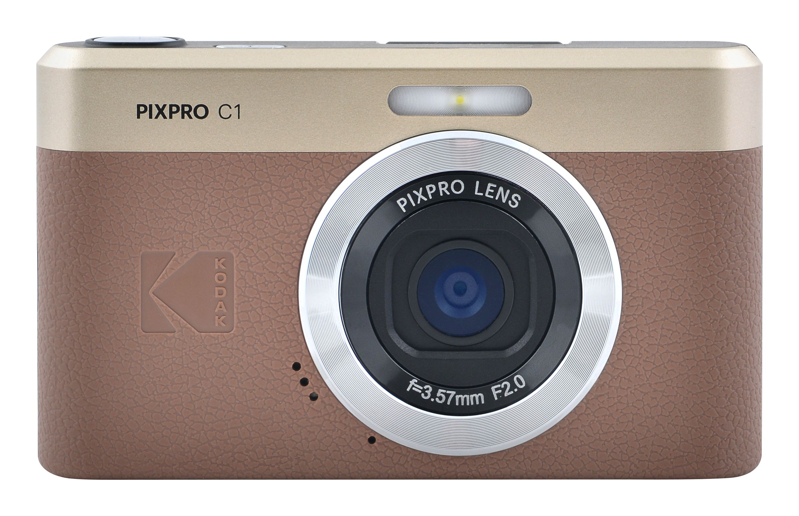 Kodak PIXPRO C1 Compact Camera - 13MP - Brown