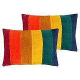 furn. Little Rainbow Polyester Gevulde Kussens Twin Pack