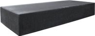 Merkloos Traptrede massief 100x40x18 cm zwart