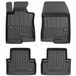 FROGUM PROLINE Tapis de sol - Convient pour HONDA ACCORD VIII (2008-2015) - 4 pièces - Caoutchouc TPE - Noir