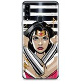 ERT GROUP mobiel telefoonhoesje voor Samsung A20S origineel en officieel erkend DC patroon Wonder Woman 003 optimaal aangepast aan de vorm van de mobiele telefoon, gedeeltelijk bedrukt