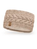 VIVISENCE Dames hoofdband winter van dik garen met perfecte aanpassing voor optimaal ideaal voor koele herfstdagen en stijlvol design met zachte fleece binnenvoering model 7094