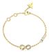 GUESS Armband Endless Dream Infinity Bracelet Yellow Gold