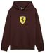 PUMA Ferrari Shield Hoodie Chocolade Bruin