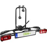 EUFAB 11582, fietsendrager Crow Plus uitbreidbaar, Zwart