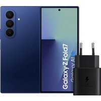 Samsung Galaxy Z Fold 7 512GB Blauw 5G + Samsung Oplader 25 Watt Zwart