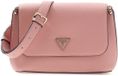 GUESS Meridian II Flap Crossbody Bag Coral Pink