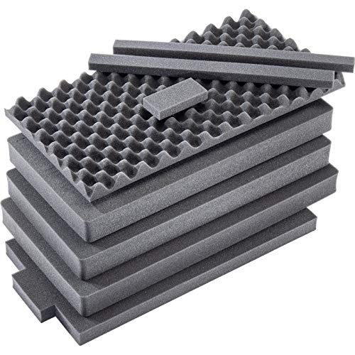 Peli 1606AirFS vervangingsschuimstofset, originele Air Case accessoires, compatibel met: Air 1606, kleur: zwart