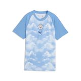 PUMA Manchester City warm-up-shirt voor Dames, Blauw, Maat S