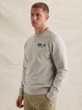 PME Legend Sweater PULL GARMENT DYE GREY MELANGE
