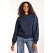 Didi gebloemde sweater - donkerblauw