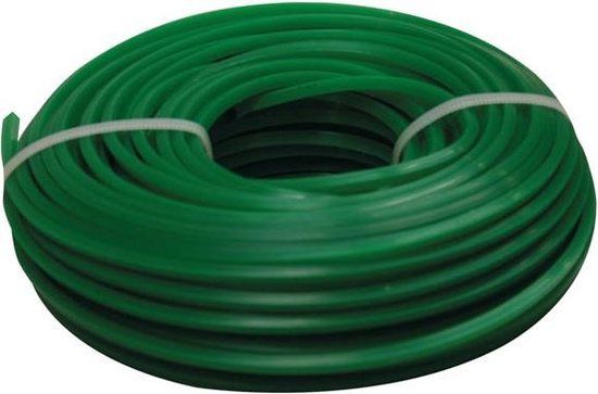 Toolland Trimmerdraad, nylon, groen, 3.2 mm, 25 m